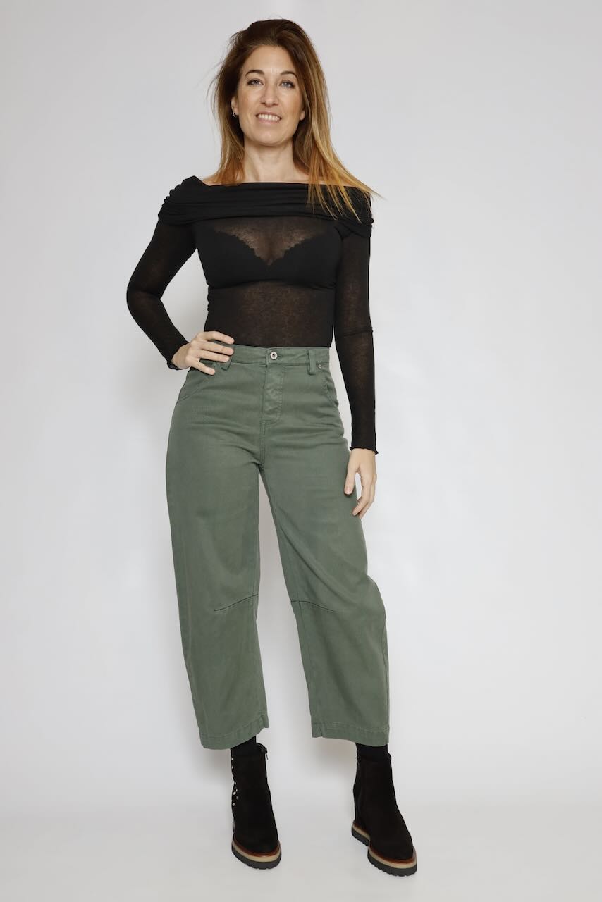 PANTALON VERDE P103CQKN3N-VERDE