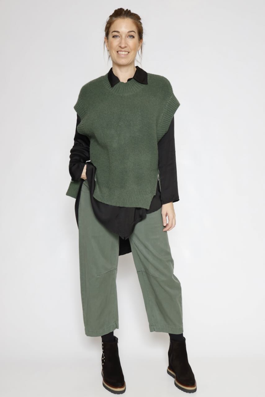 CHALECO PHANCY-VERDE