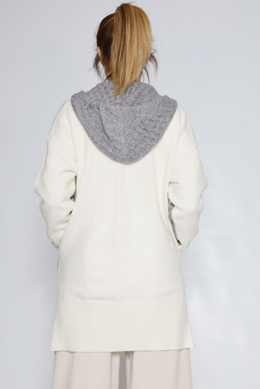 CÁRDIGAN WT8001K47101-GRIS