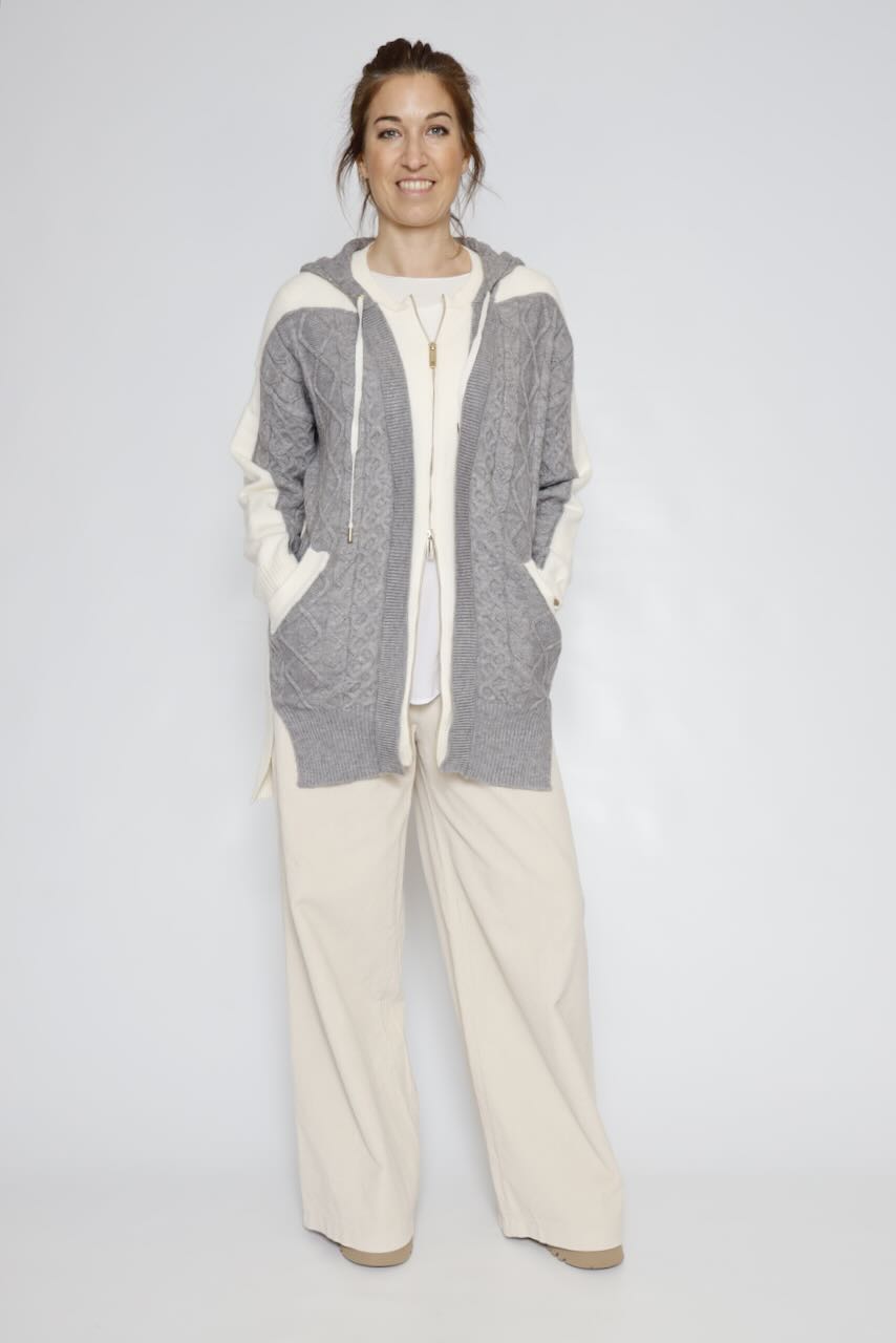 CÁRDIGAN WT8001K47101-GRIS