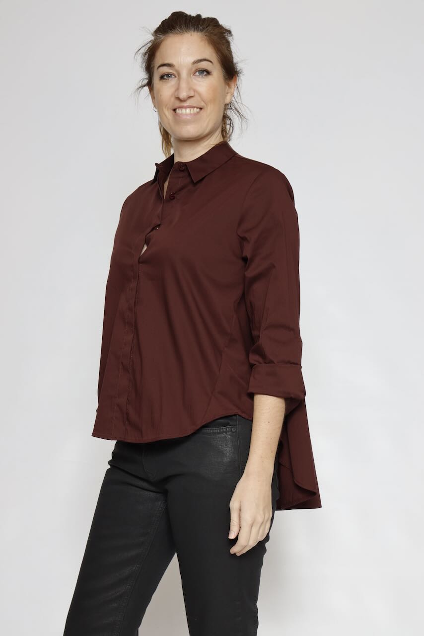 CED4IDK-BURGUNDY SHIRT