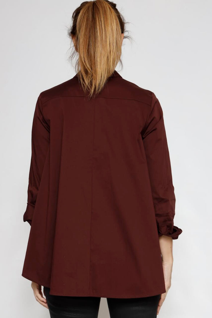 CED4IDK-BURGUNDY SHIRT