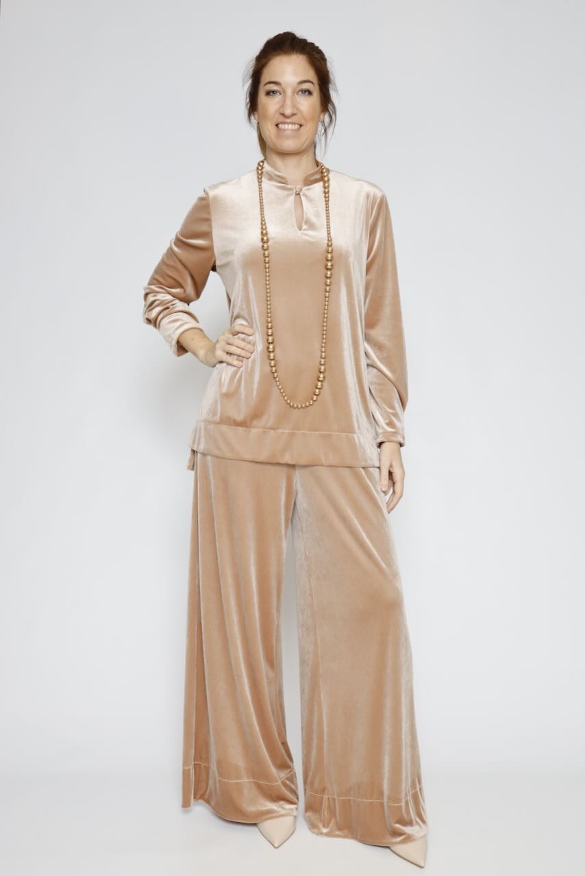 PANTALON BY09123-TAUPE