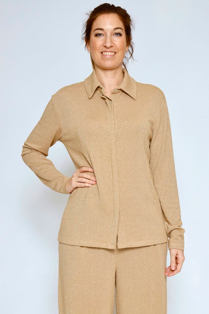 CAMISA BY09164-DORADO