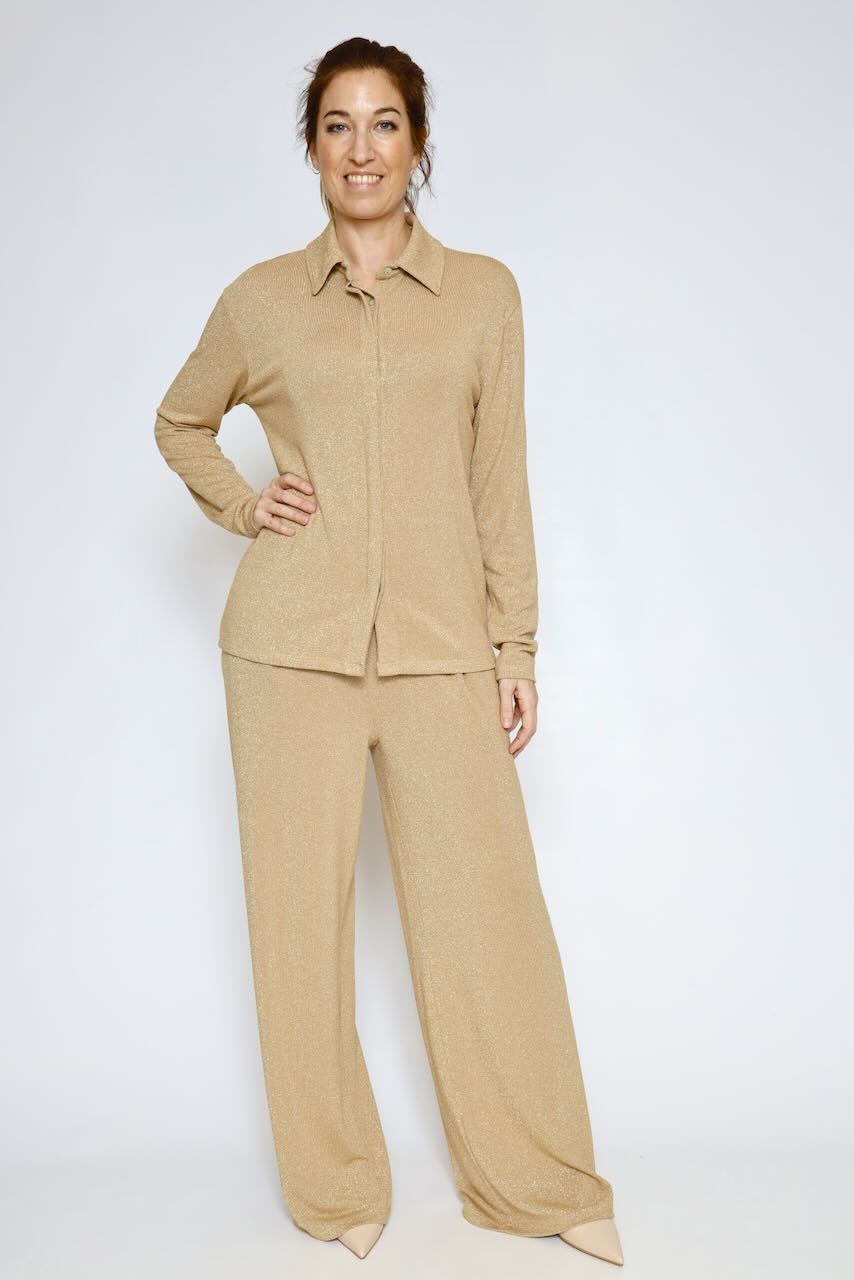 CAMISA BY09164-DORADO