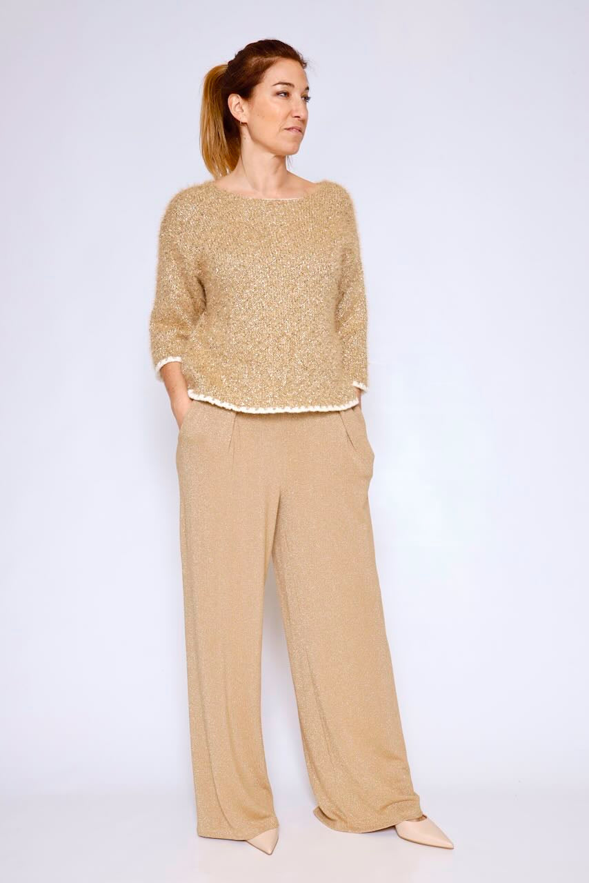 PANTALON BY09166-DORADO