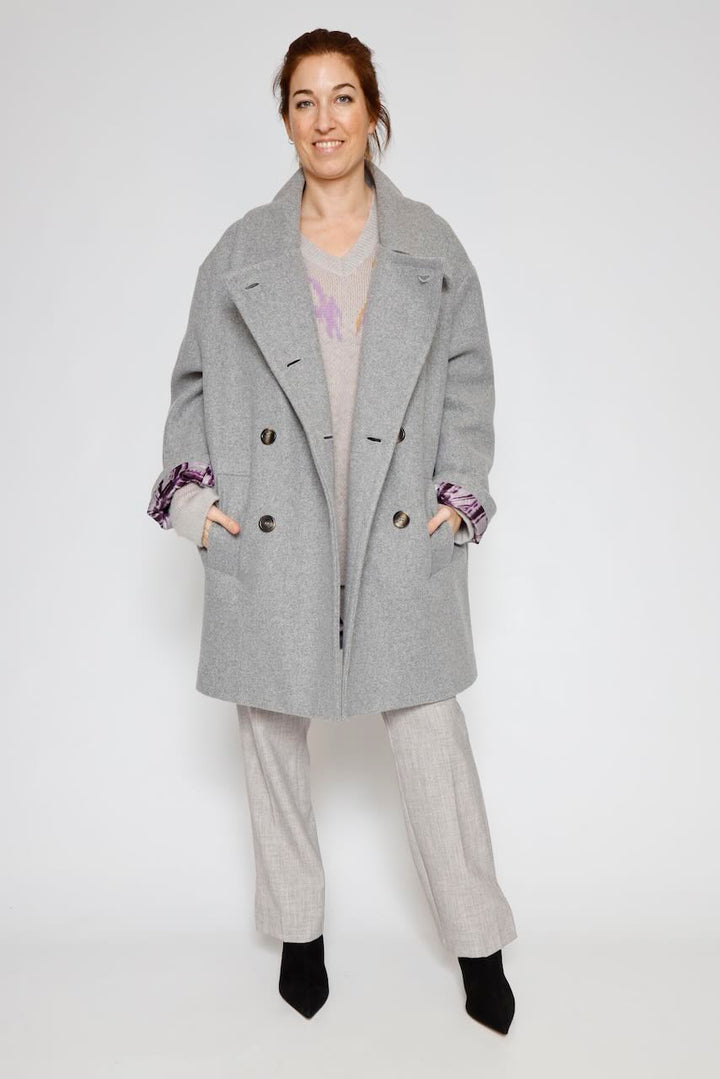 ABRIGO BY09105-GRIS