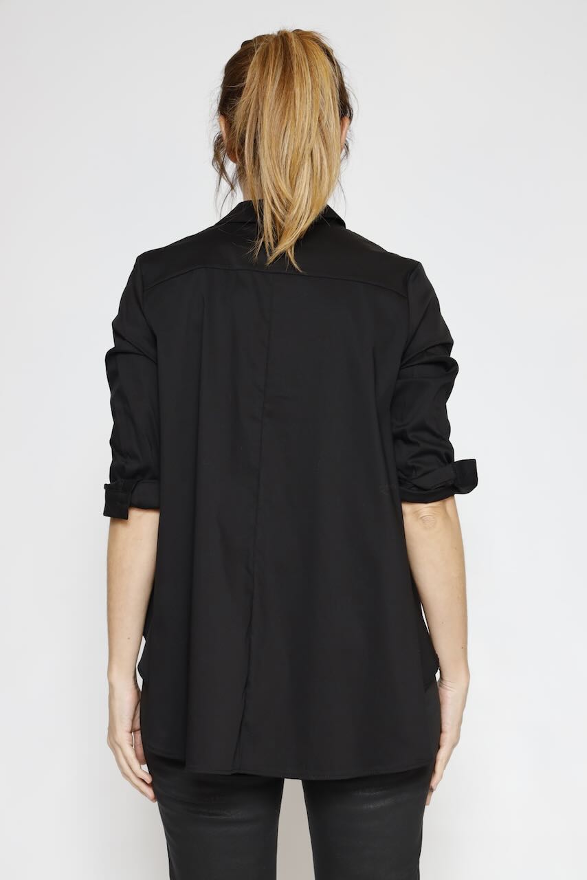 CAMISA CORTA CED4FDK-NEGRO