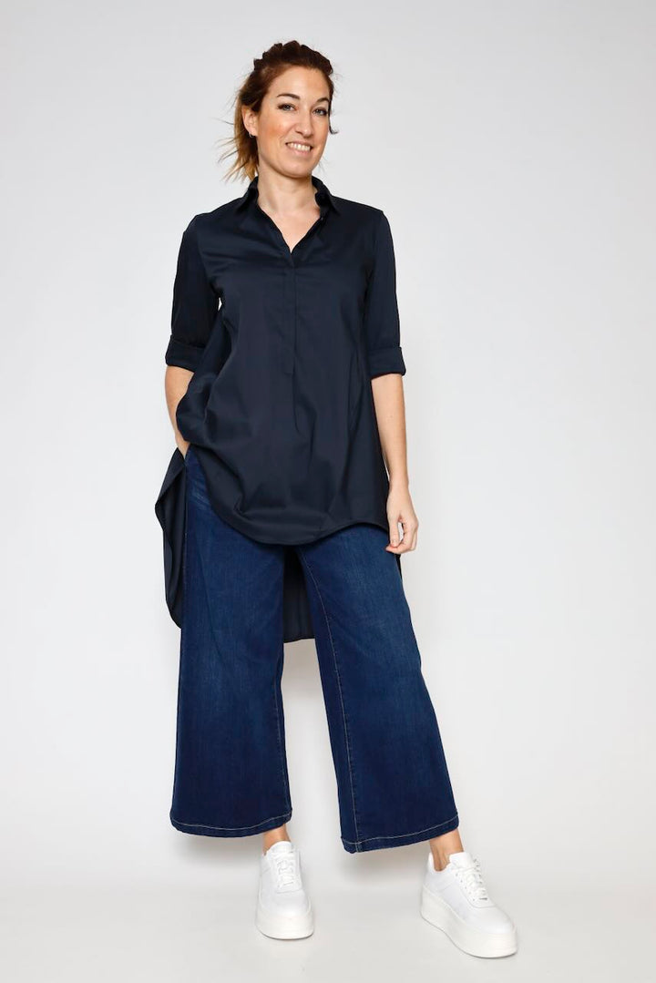 CAMISA LARGA CED3FDK-MARINO