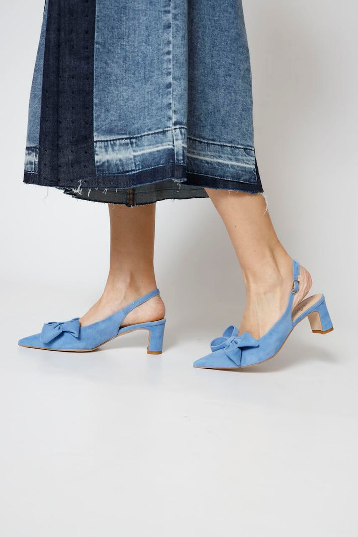 ZAPATO DESTALONADO 65621-CELESTE