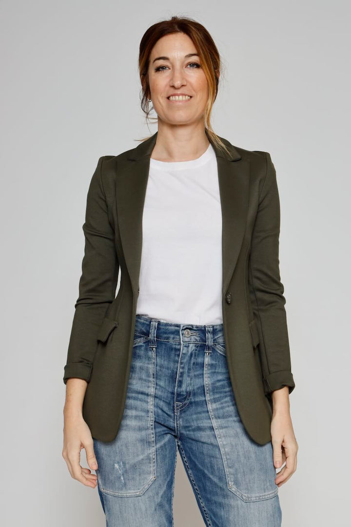 LONG BLAZER ROMA POINT JQ13FIB415-MILITARY