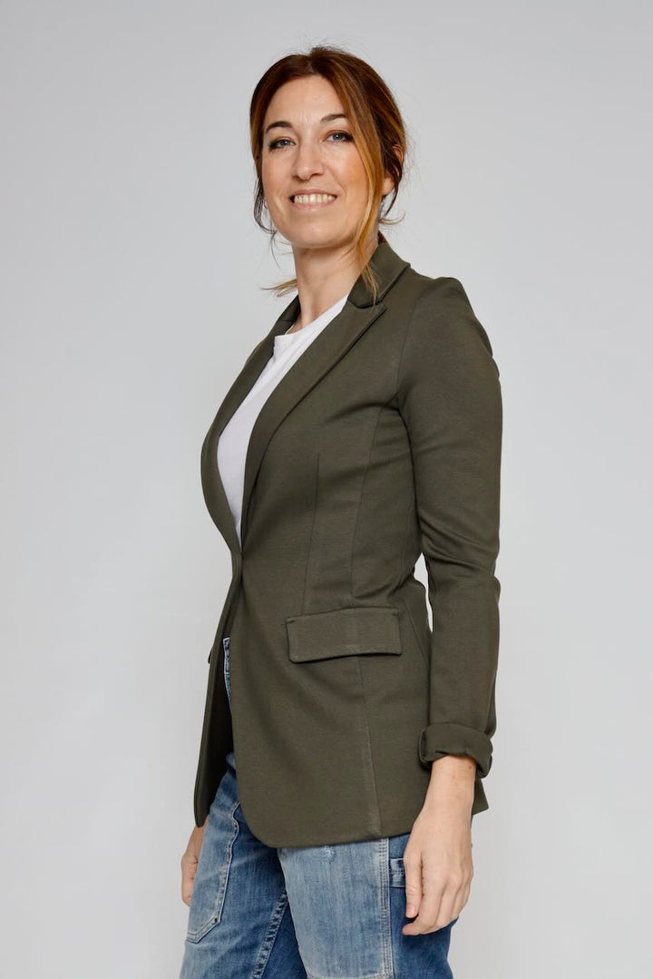 LONG BLAZER ROMA POINT JQ13FIB415-MILITARY