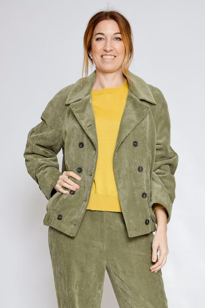 CHAQUETA BOMBER BY09183-MILITAR