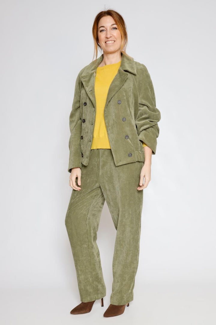 CHAQUETA BOMBER BY09183-MILITAR