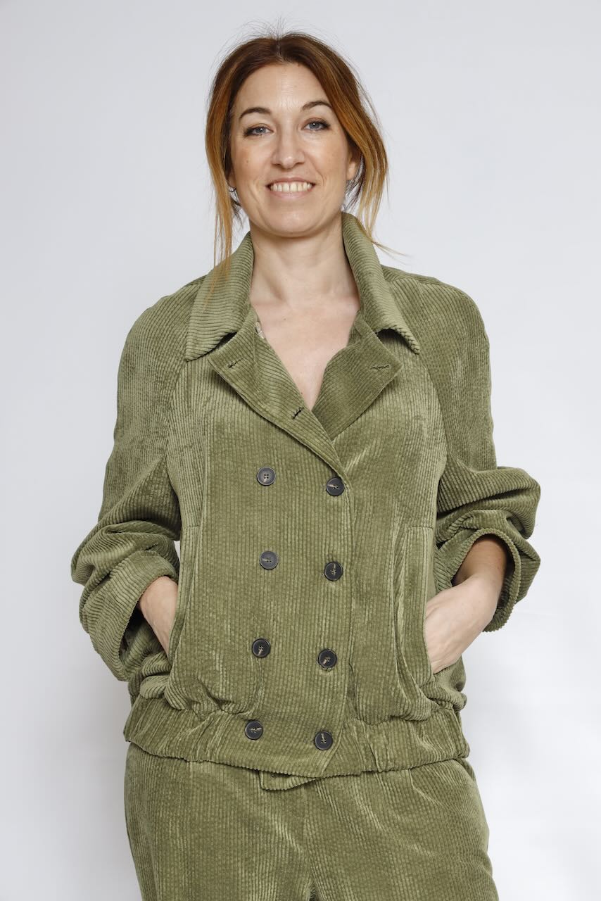 CHAQUETA BOMBER BY09183-MILITAR