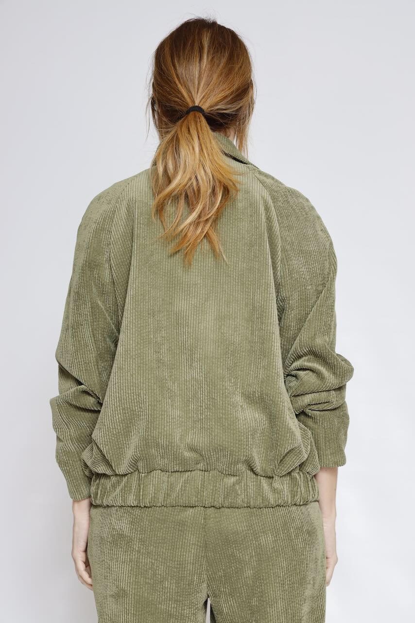 CHAQUETA BOMBER BY09183-MILITAR