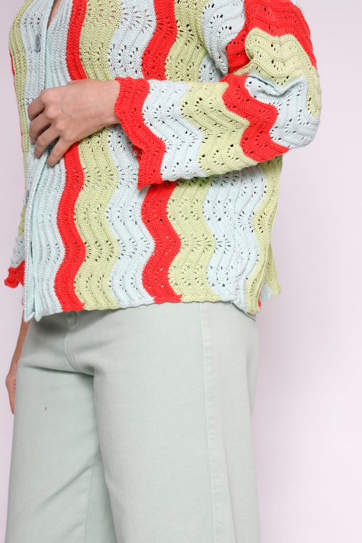 CHAQUETA BY10026-MULTICOLOR