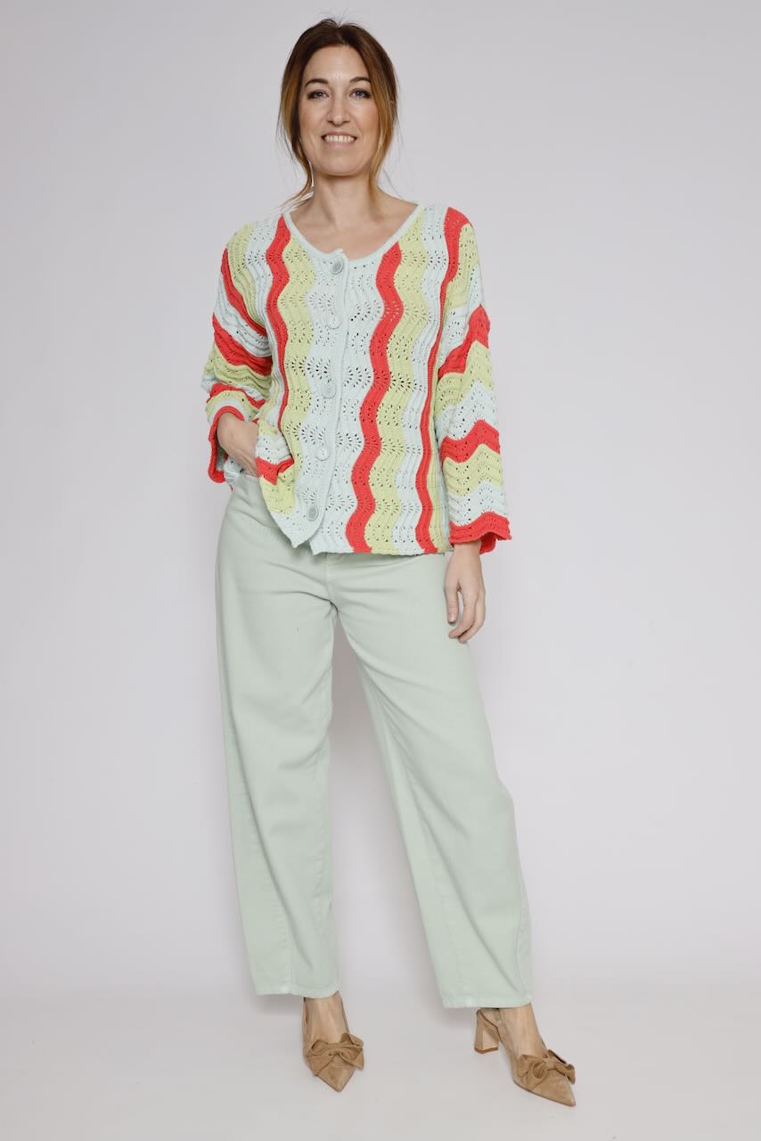 CHAQUETA BY10026-MULTICOLOR