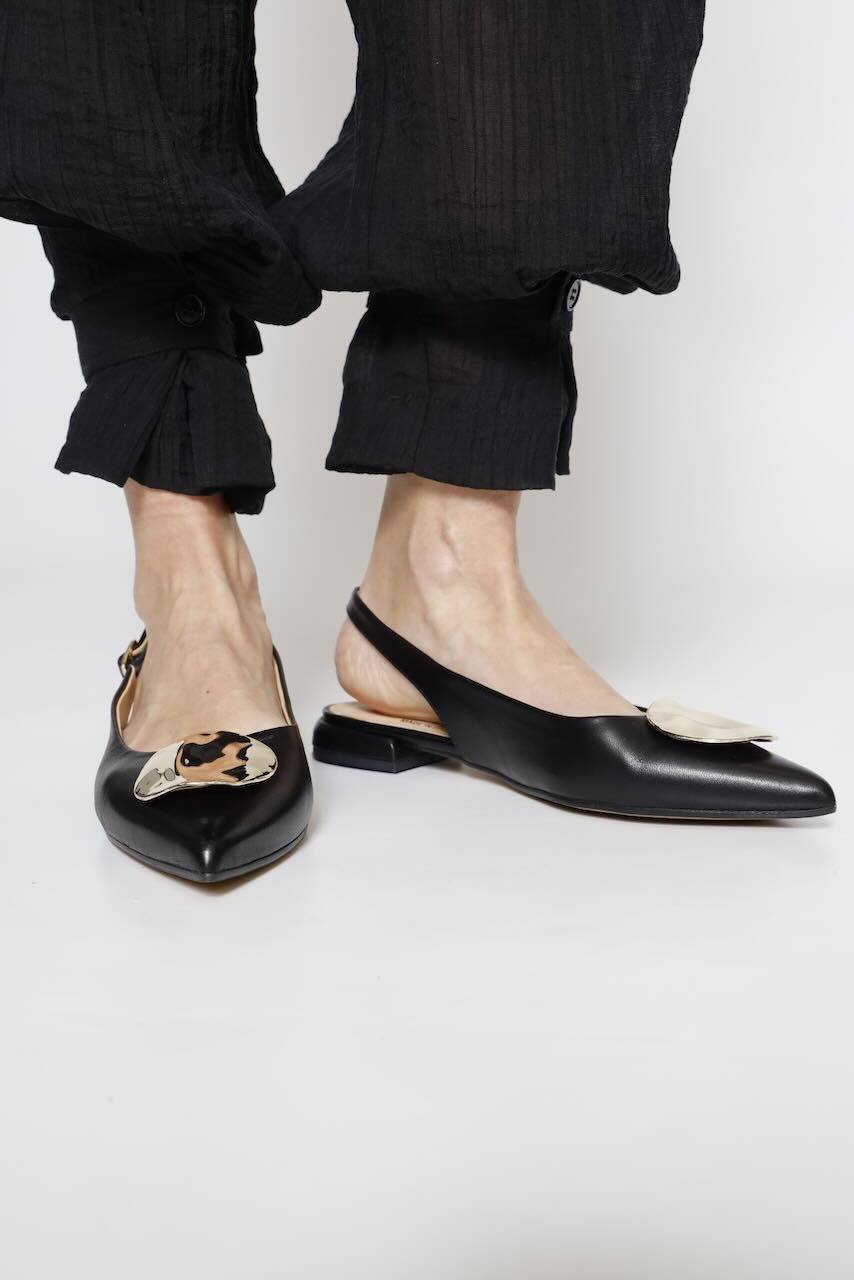 ZAPATO DESTALONADO 12250-NEGRO