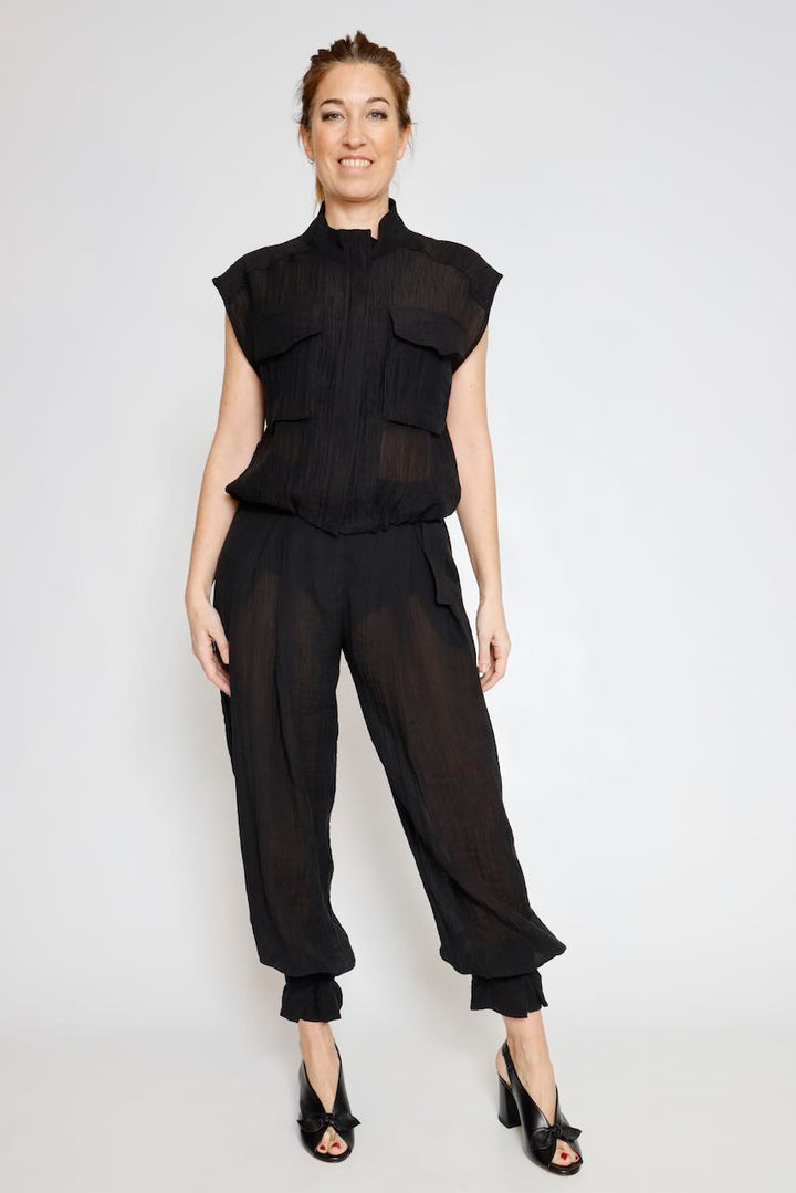 CHAQUETA-CHALECO 63-1007-NEGRO