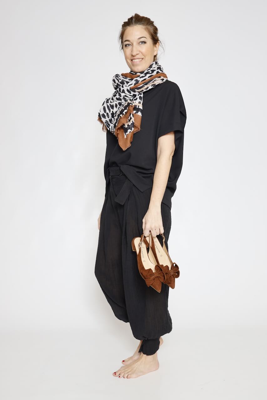 ZAPATO DESTALONADO 65621-CHOCOLATE