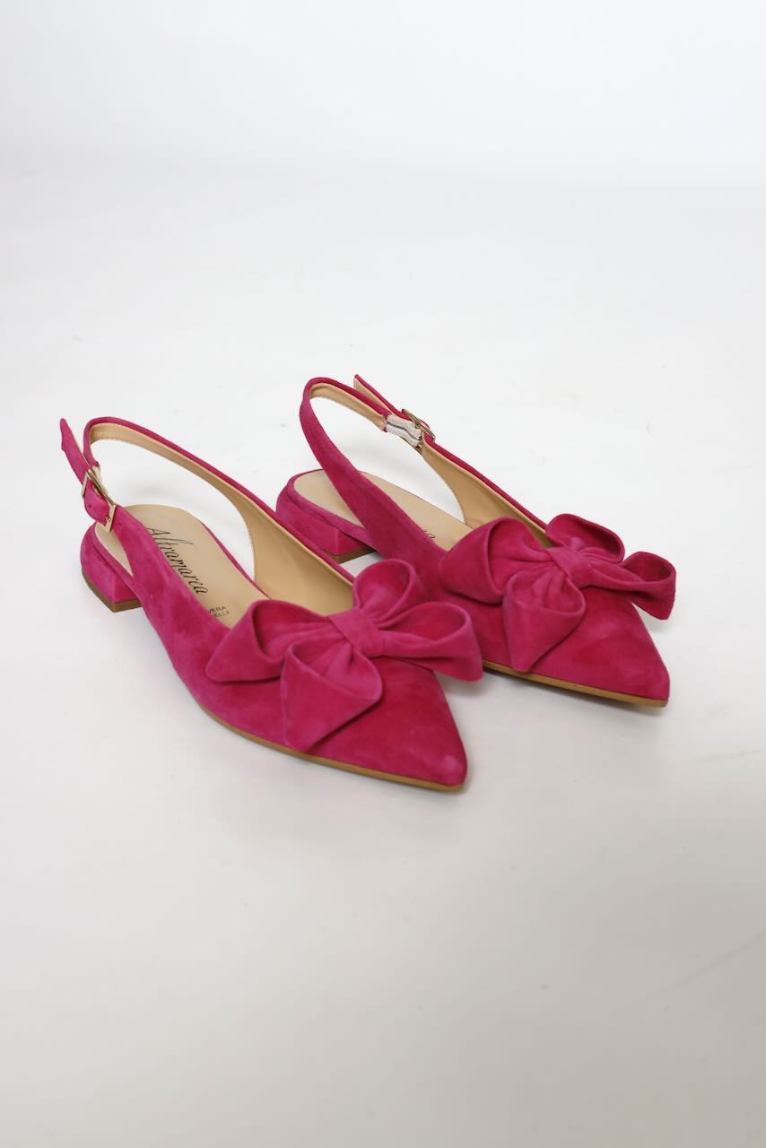 ZAPATO DESTALONADO 12223-FUCSIA