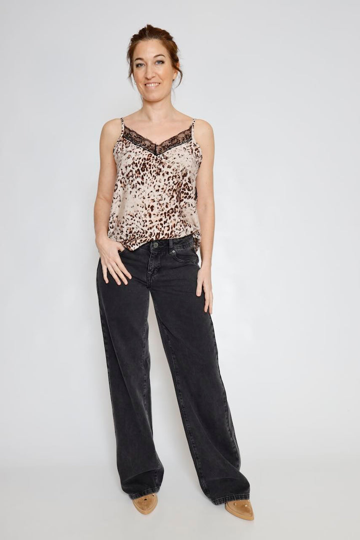 TOP DALIANE LEO-ANIMAL PRINT