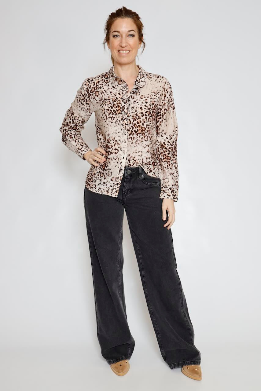 CAMISA CHICKYA LEO-ANIMAL PRINT