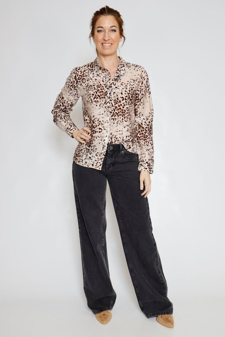 CAMISA CHICKYA LEO-ANIMAL PRINT
