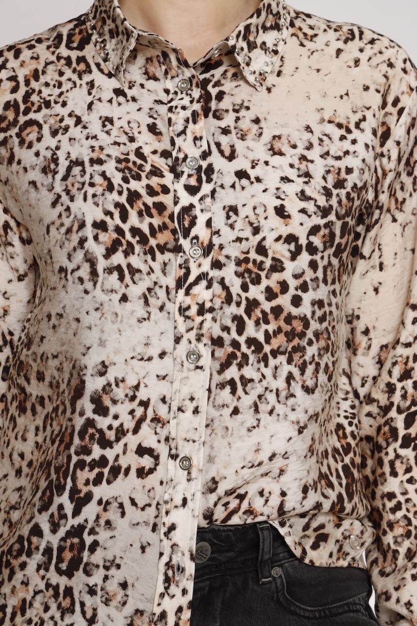 CAMISA CHICKYA LEO-ANIMAL PRINT