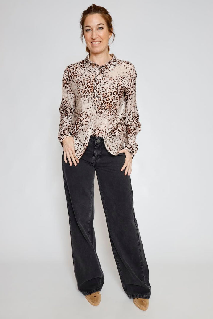 CAMISA CHICKYA LEO-ANIMAL PRINT