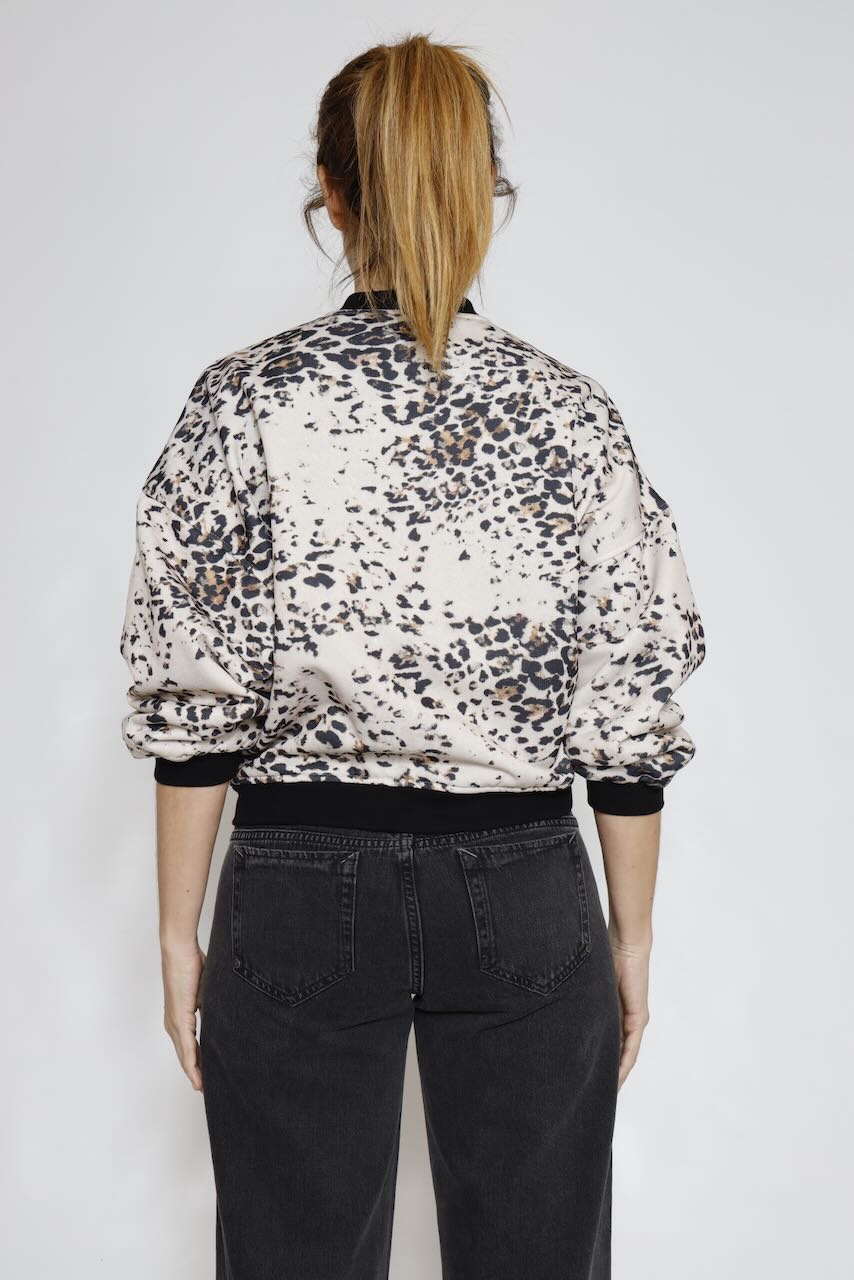 BOMBER VEGA LEO-ANIMAL PRINT