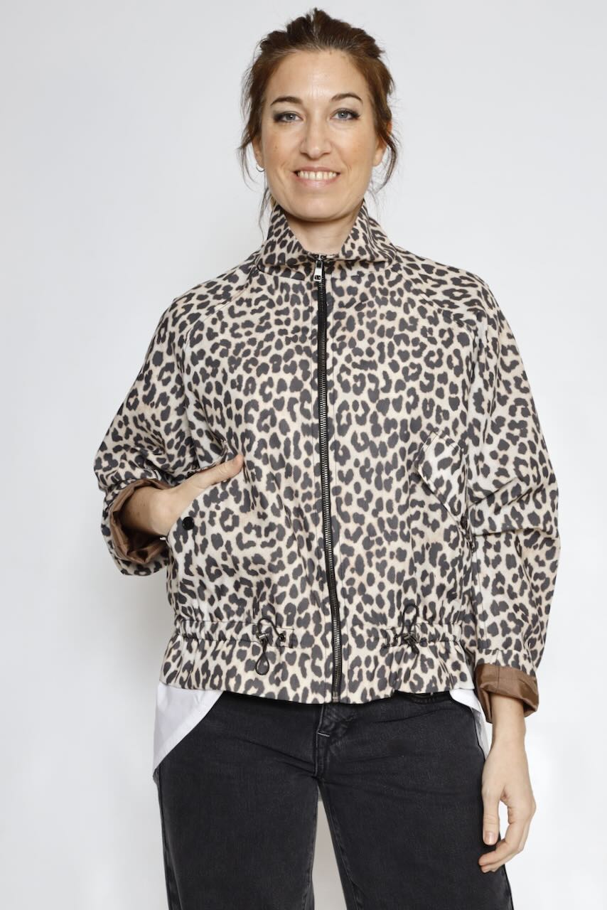 BOMBER 63-1030-ANIMAL PRINT