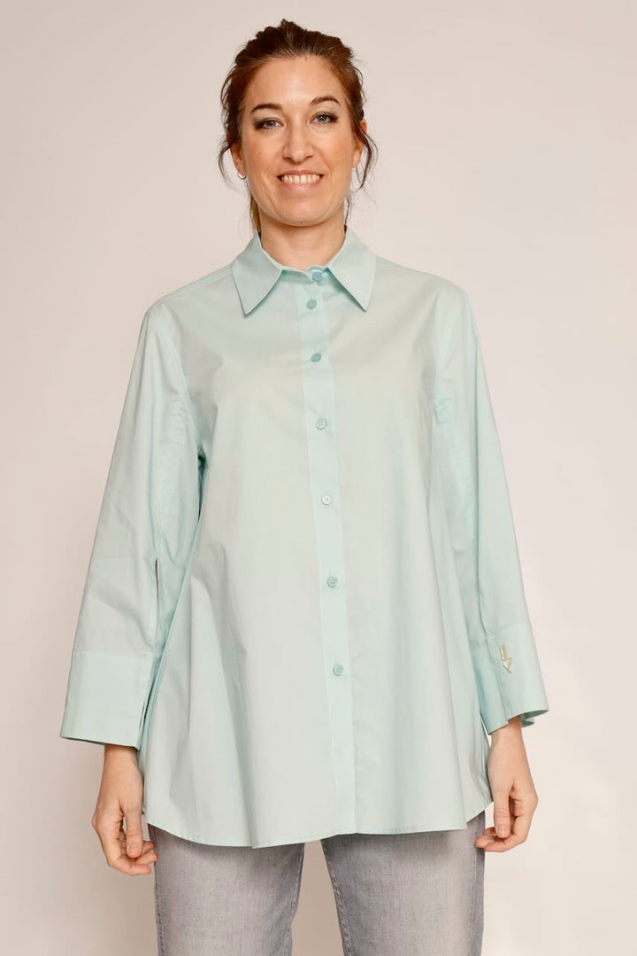 CAMISA 63-7013-VERDE AGUA