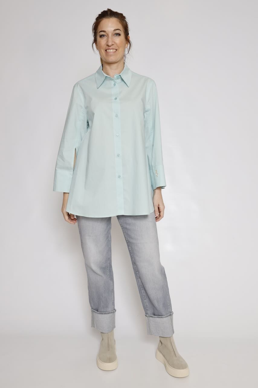 CAMISA 63-7013-VERDE AGUA