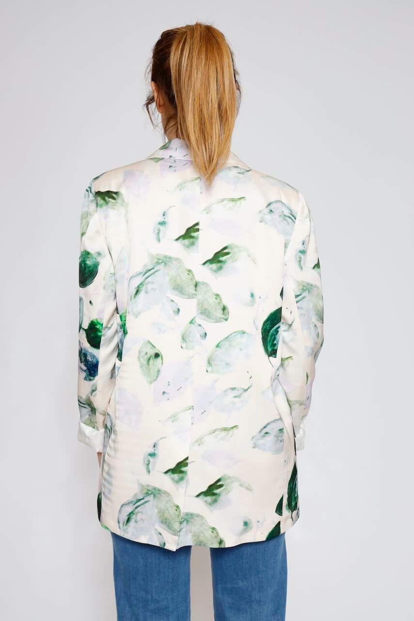 CHAQUETA BY10276-VERDE/BLANCO