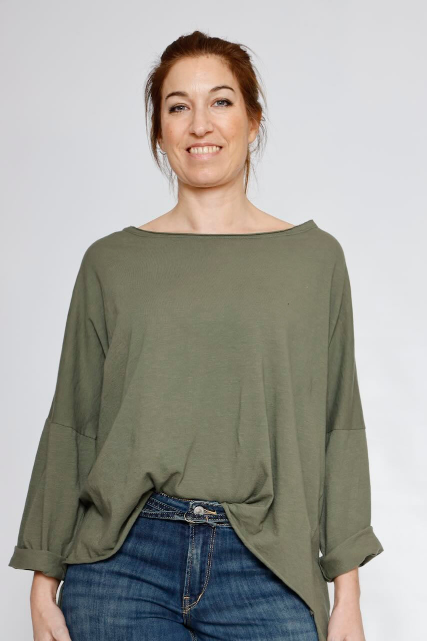 CAMISETA A25GA401-MILITAR