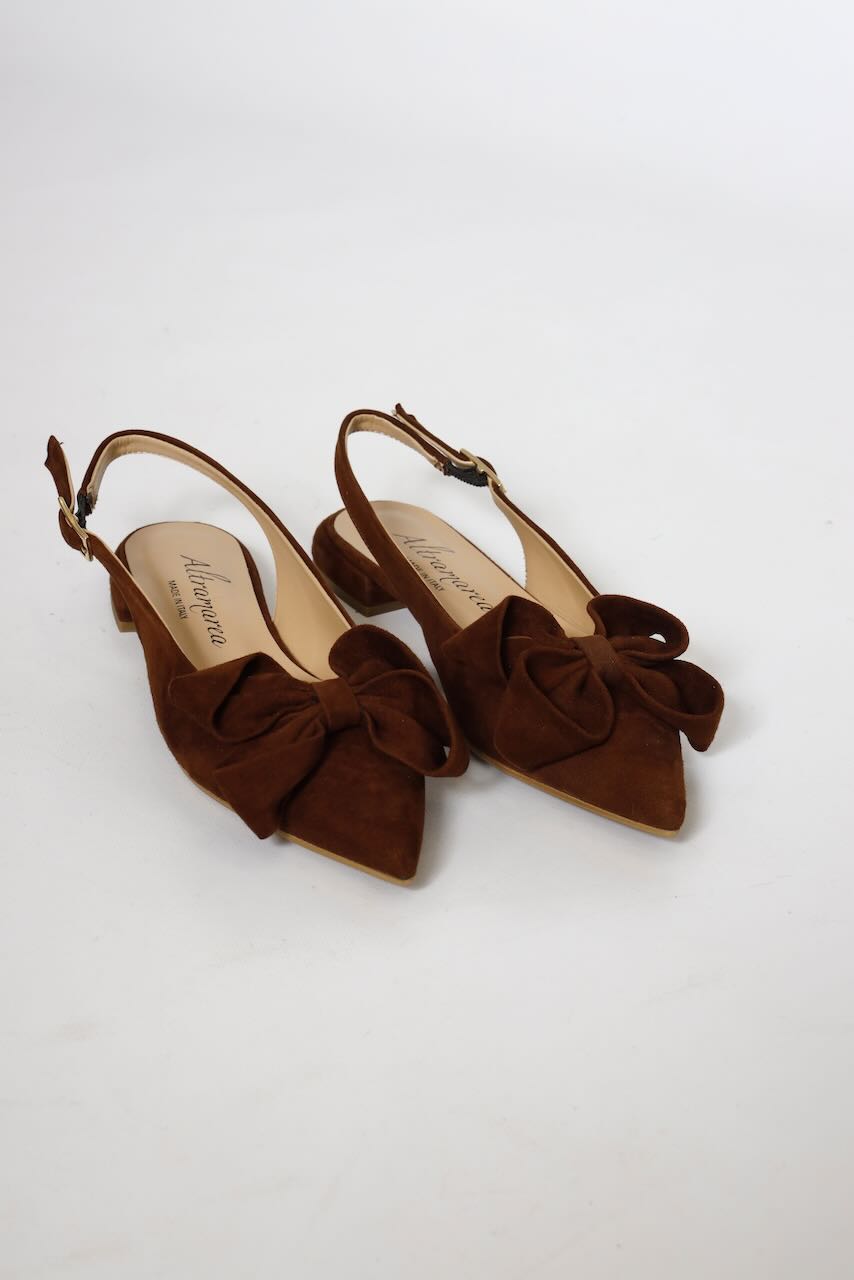 ZAPATO DESTALONADO 12223-CHOCOLATE