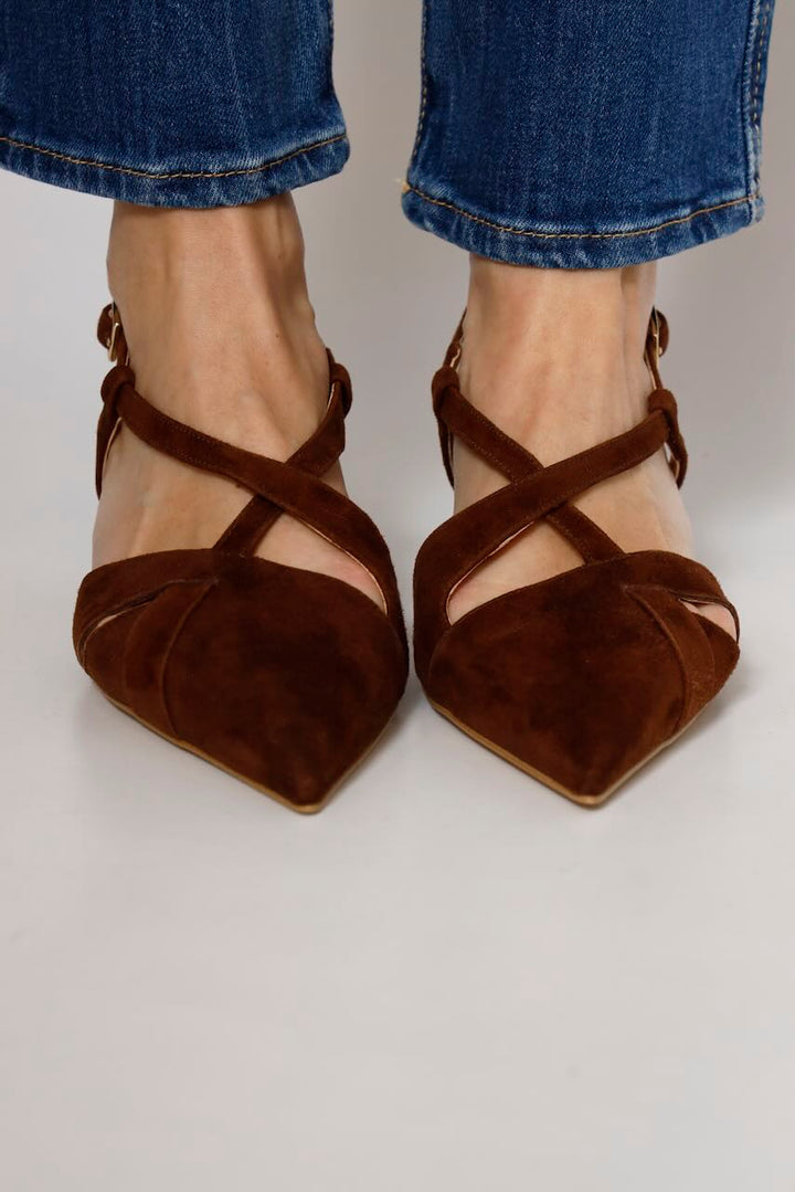 ZAPATO DESTALONADO 18840-CHOCOLATE