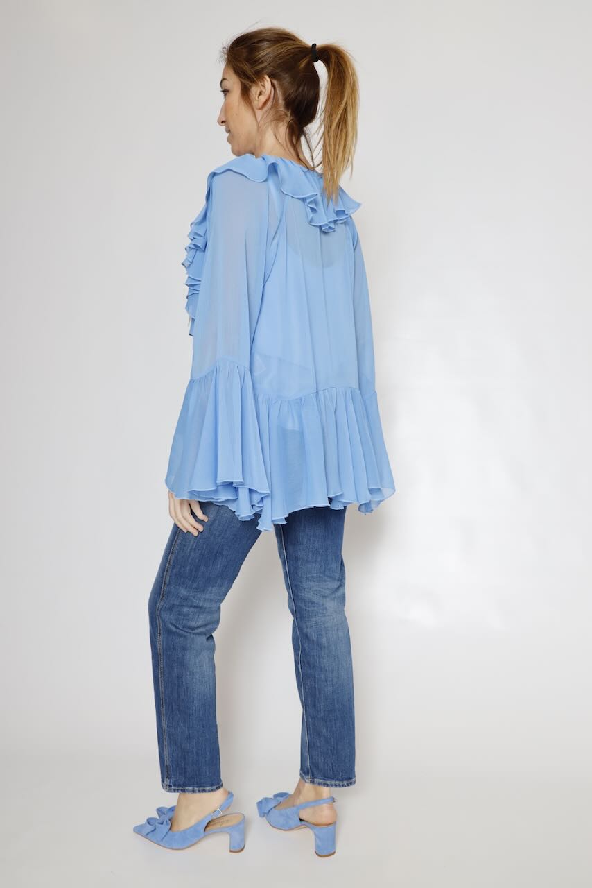 BLUSA 63-2183-AZZURRO