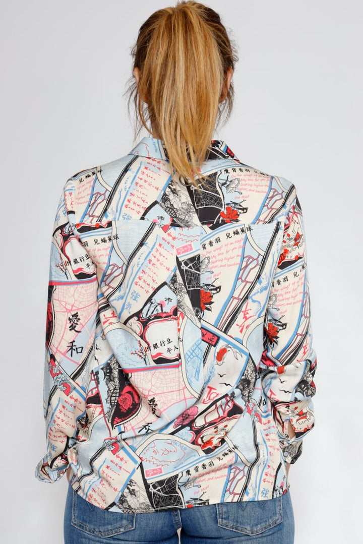 CAMISA CALI TOKYO STREET-MULTICOLOR