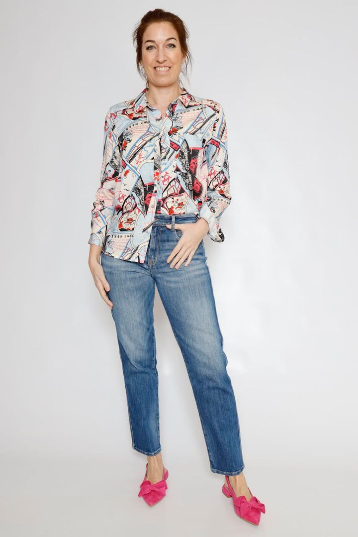 CAMISA CALI TOKYO STREET-MULTICOLOR