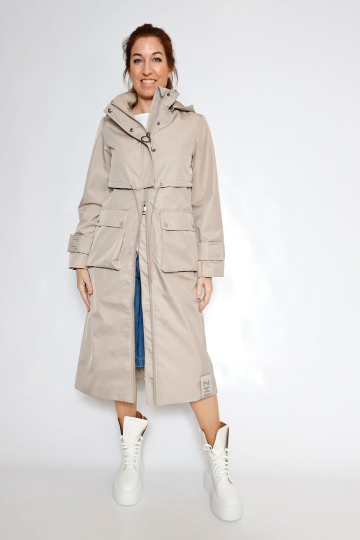 GABARDINA ZJ410-BEIGE