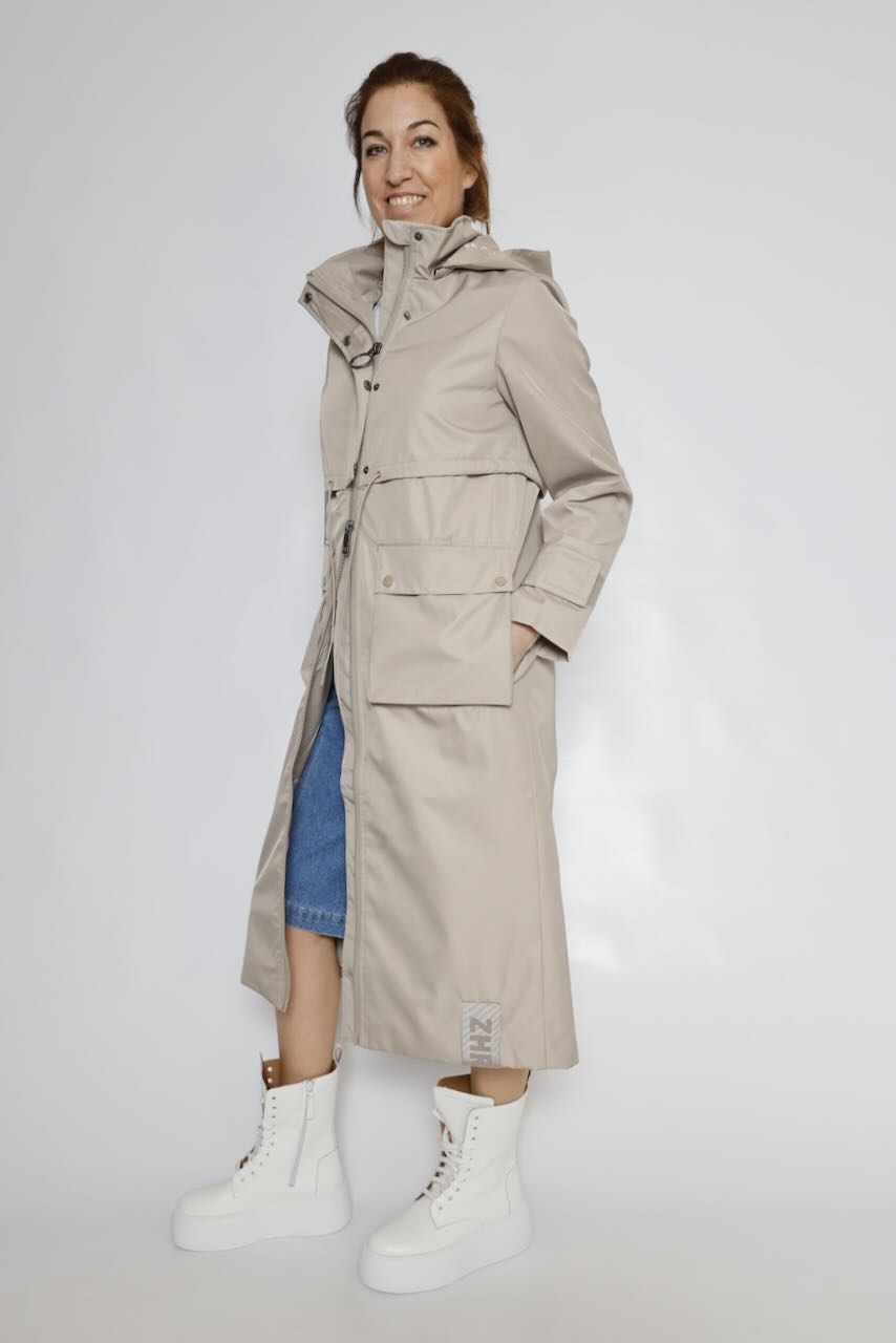 GABARDINA ZJ410-BEIGE