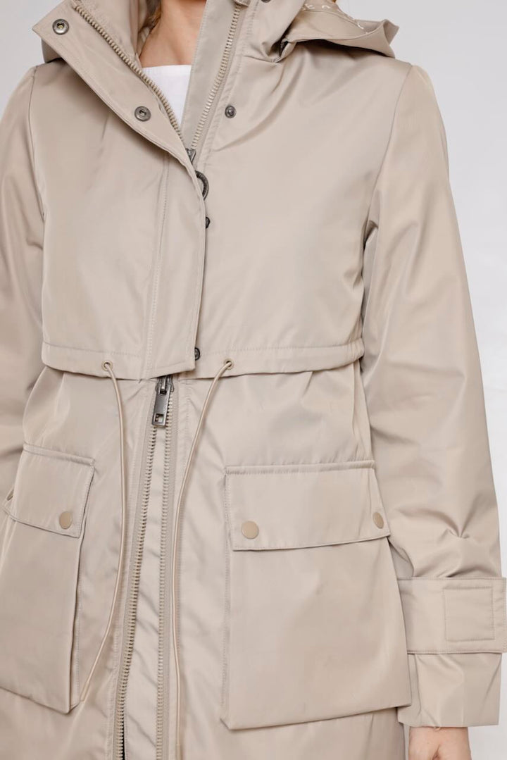 GABARDINA ZJ410-BEIGE