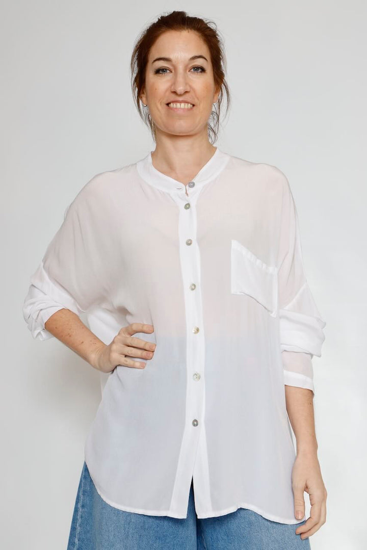 CAMISA P26AN105-BLANCO