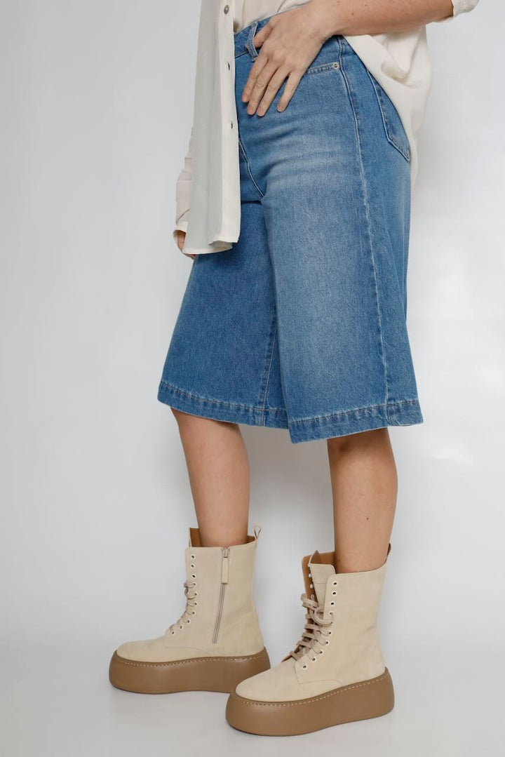 BERMUDA BY10229-BLU DENIM