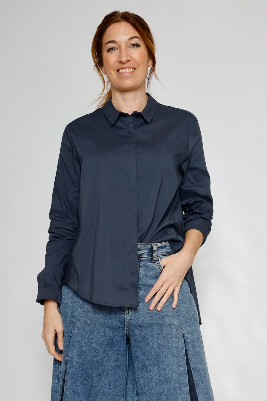 CAMISA CORTA CED4FDK-MARINO