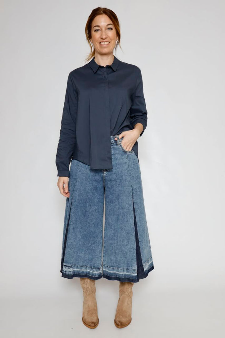 CAMISA CORTA CED4FDK-MARINO