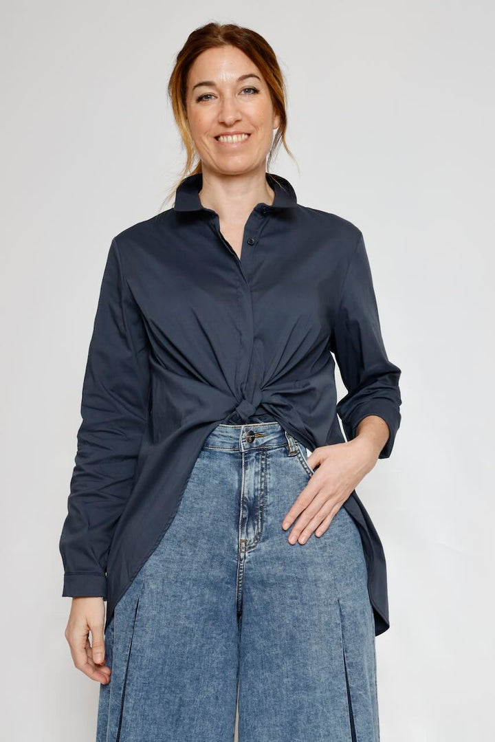 FALDA PANTALON SVB006D466R9-BLU DENIM